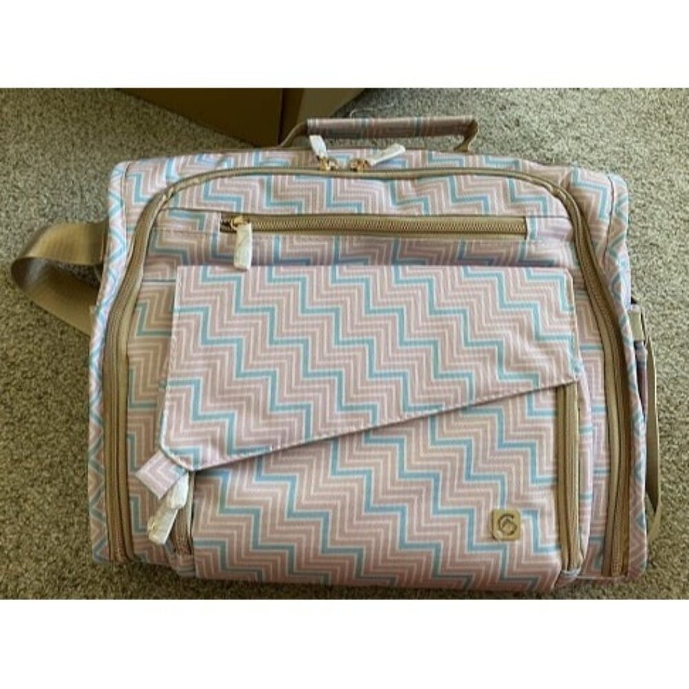 New  Diaper Bag Backpack Large, Support Baby Stroller, Converted in to Tote Bag